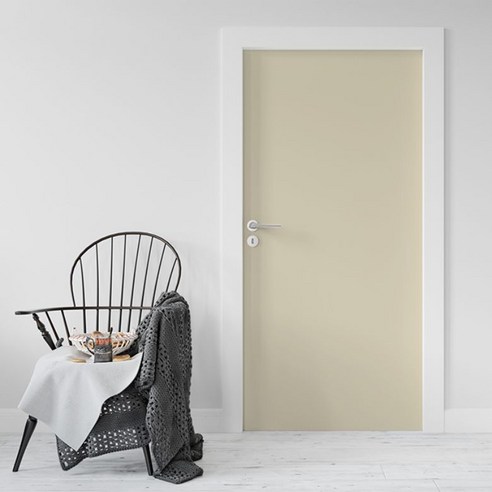 로즈로사 현관문 방문 시트지 2p, 07베이지, 100 x 210 cm