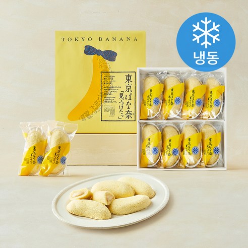 도쿄바나나 빵 (냉동), 37g, 1개, 8개입