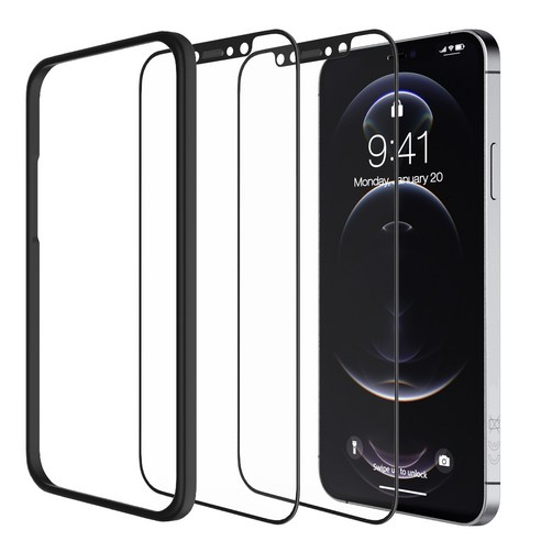 모란카노 플래쉬 강화유리 액정보호필름 4매, 1세트