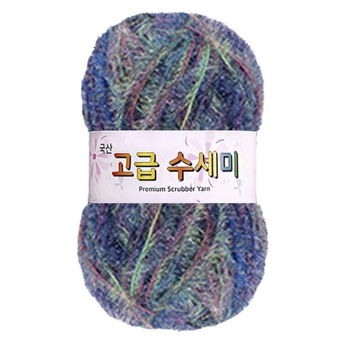 yarna 고급 수세미 뜨개실 나염 80g, 205, 1개