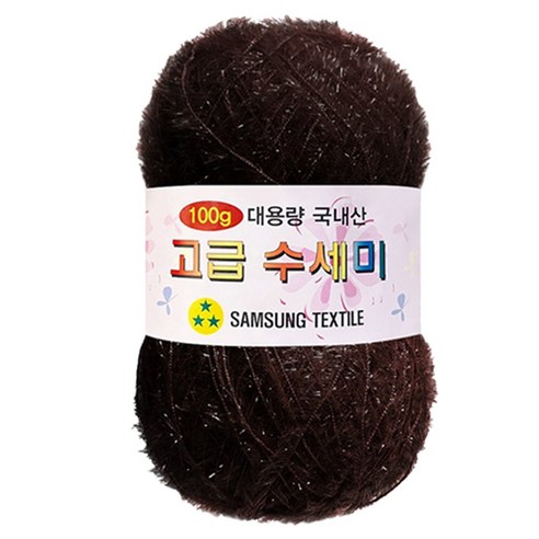 yarna 대용량 고급 수세미 100g, 121 진밤, 1개