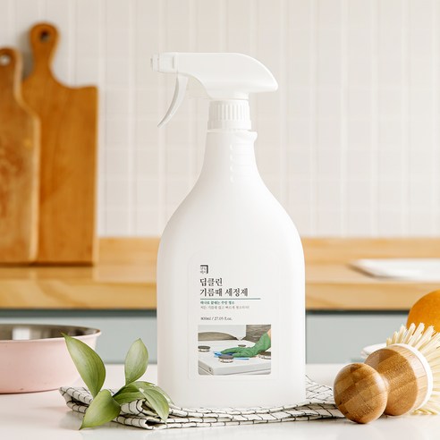 살림백서 딥클린 기름때 클리너 세정제: 주방 청소의 혁명적 동력