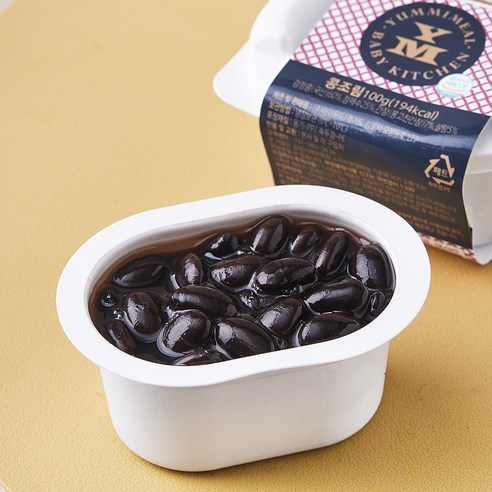 얌이밀 콩조림, 100g, 1개 - 이유/영유아식 | 쿠팡