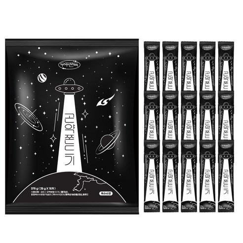 우주쫀득 곤약쫀드기, 25g, 15개