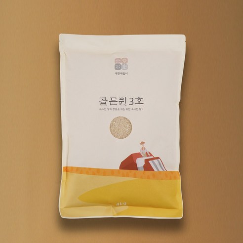 대한제일미 골든퀸 3호 쌀, 4kg, 1개