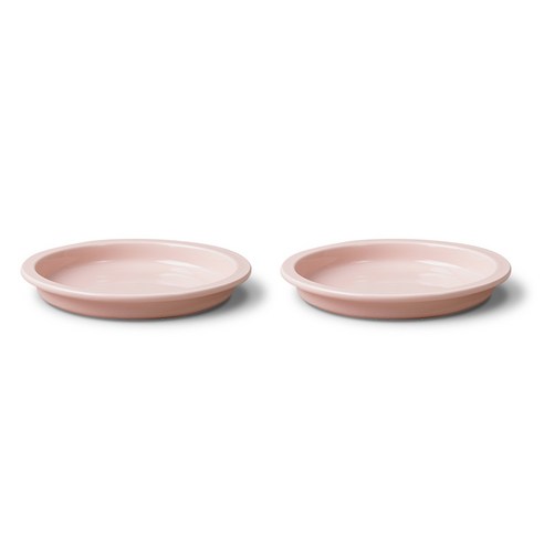 보울보울 노르딕볼볼 디저트 플레이트 접시 파우더핑크 19cm, 2개, 단품