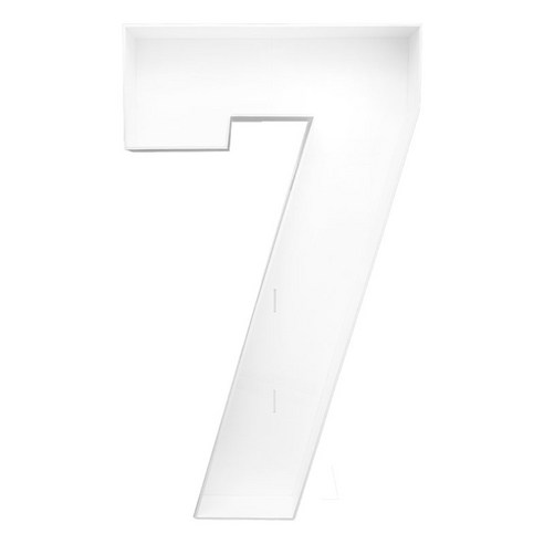 파티팡 벌룬 데코박스 숫자, 7, 1개