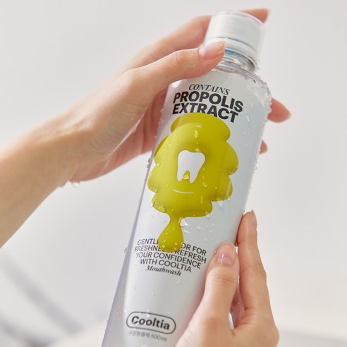 쿨티아 구강청결제, 상쾌한 숨결로 완성하는 건강한 미소