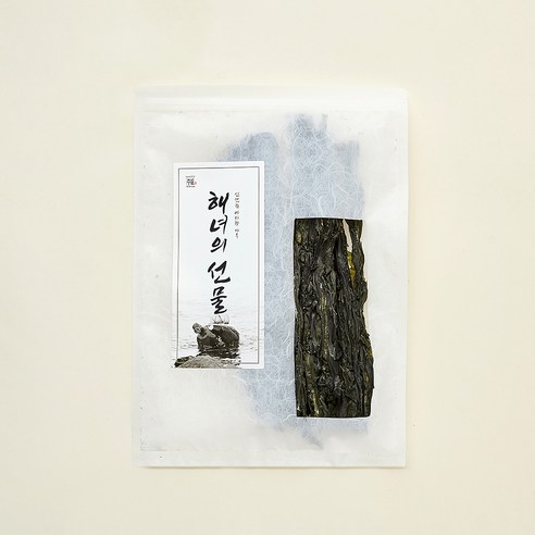 해녀의선물 기장 재래식 명품 가닥 미역, 1개, 100g