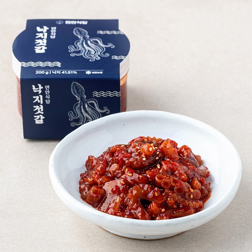 연안식당 낙지 젓갈, 200g, 1개