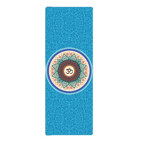 쿼르디 요가 매트 1mm, 블루 러브, 1개