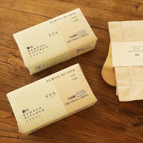 휴홈 대나무 뽑아쓰는 키친타올: 주방 청소의 선구자