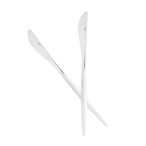 몽블랑 킹덤 디너나이프, 실버, 2개