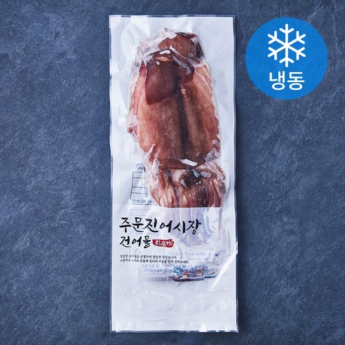 주문진어시장건어물 반건조 오징어 (냉동), 1개, 600g(5미)