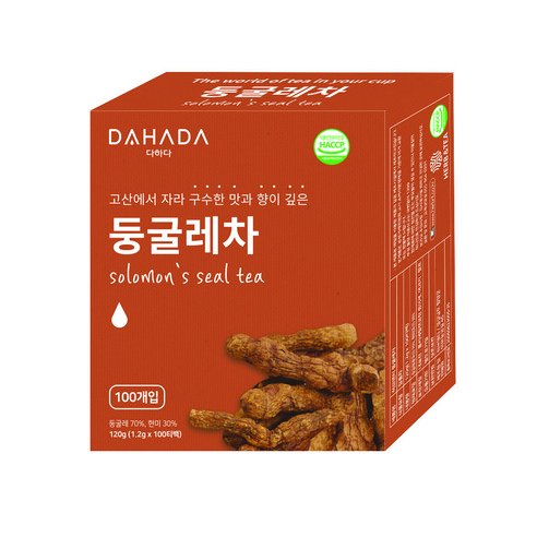 다하다 둥굴레차, 1.2g, 100개입, 1개