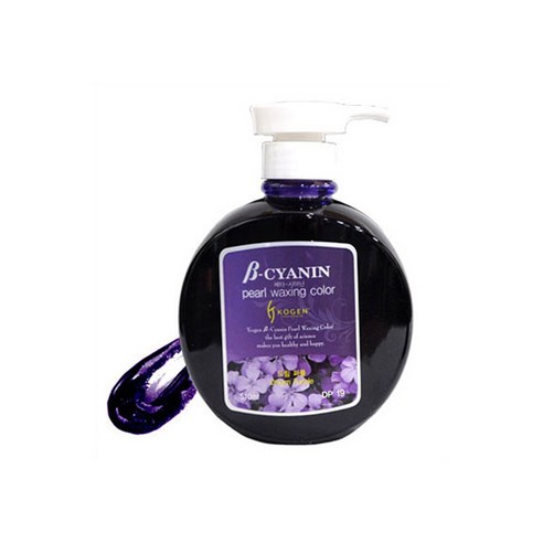 코겐 베타시아닌 펄 왁싱 칼라 헤어 매니큐어 510ml, 드림퍼플, 1개
