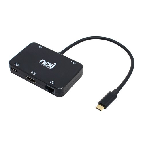 다채로운 스타일을 위한 next-3319vw 아이템을 소개해드릴게요. 넥시 USB3.1 C 타입 멀티스테이션 USB허브 NX-U31MS