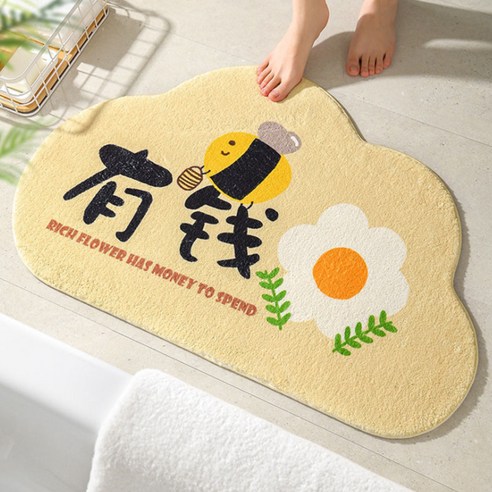 큐티 감성 발매트, 꿀벌
