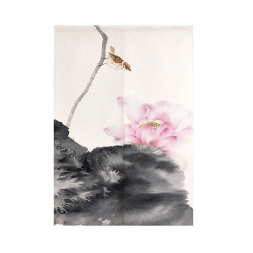 마켓A 동양화그림 공간분리 다용도 파티션커튼, TYPE04