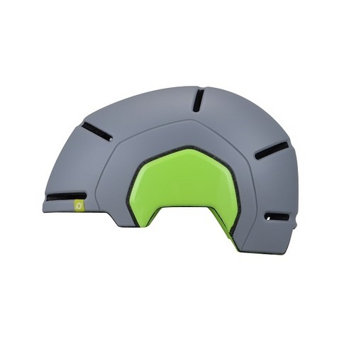 나우 헬멧 URBI NB-400, Titanium matt + Neon green