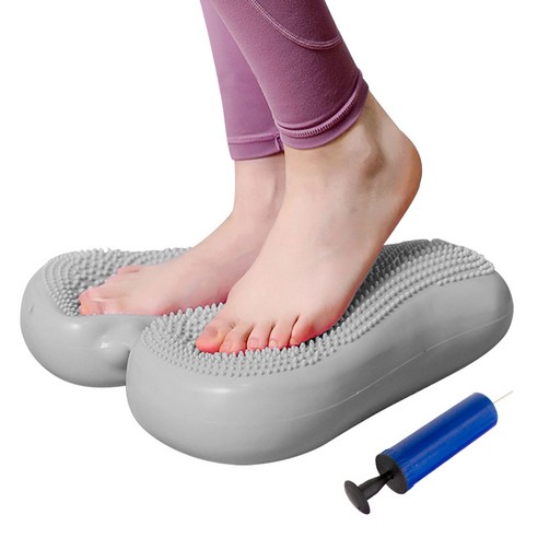 운동, 숨쉬기, 건강이 한 번에! 화이트울프 말랑이 스텝퍼 + 에어펌프 세트