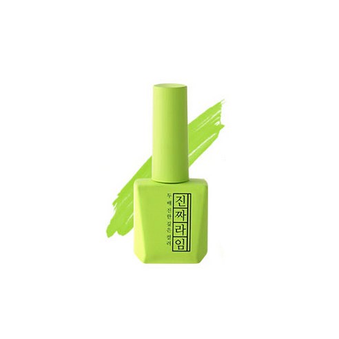 모스티브 칼라 젤 폴리시 진짜시리즈 젤네일 12ml, 진짜라임, 1개