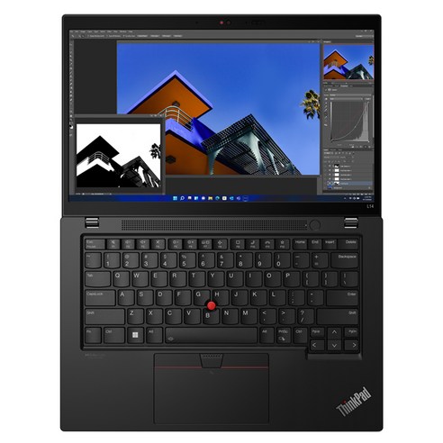 레노버 씽크패드 L14 AMD G3 14, 21C5S00100, 256GB, WIN11 Pro, Black, 라이젠5 Pro, 8GB