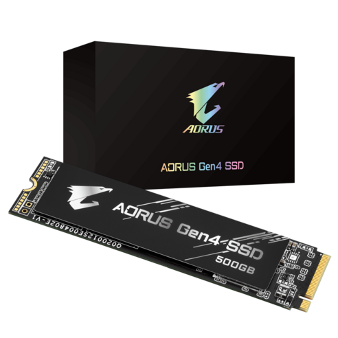 기가바이트 AORUS NVMe Gen4 SSD, 500GB