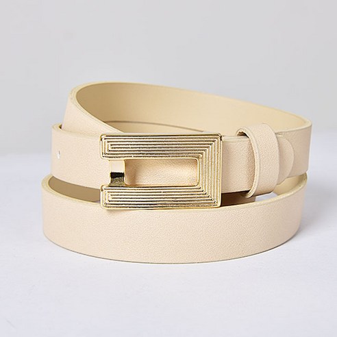 테드브라운 스퀘어패턴 버클 벨트 20mm
