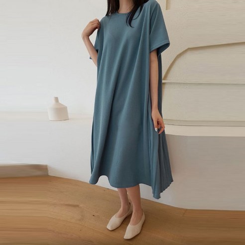 마더라이크 반팔 링클프리 임산부 원피스 n704