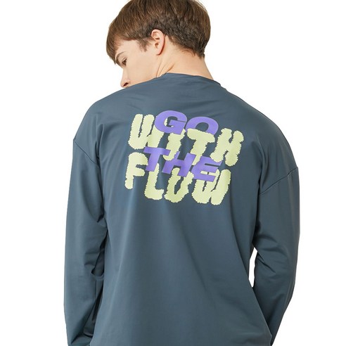 FLOW 루즈핏 긴팔 래쉬가드 상의