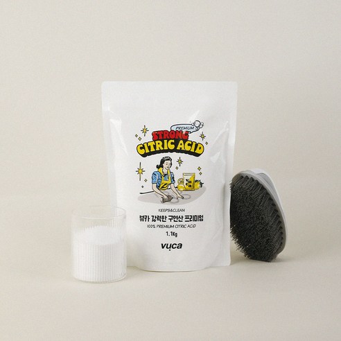 집안 청소 필수품: 뷰카 강력한 구연산 프리미엄