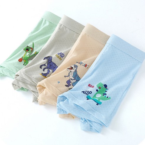 땀 걱정 없이 편안한 하루, 남아용 사각 드로즈 팬티로 시작하세요!