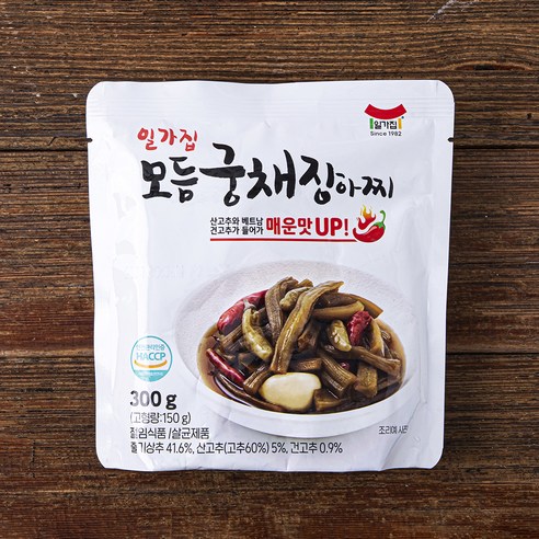 일가집 모듬 궁채장아찌, 300g, 4개