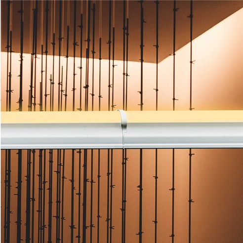  장수램프 LED T5 천장등 900mm, 전구색(노란불빛) 