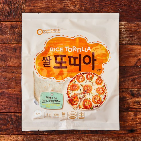 남향푸드또띠아 쌀또띠아, 45g, 5개입, 1개