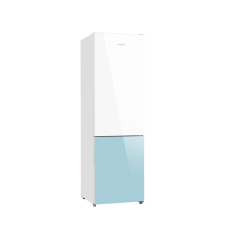 캐리어 피트인 파스텔 콤비 일반형 냉장고: 소규모 가정에 이상적인 스타일리시하고 에너지 효율적인 냉장고