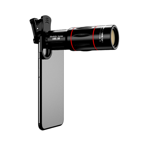 에이펙셀 18X 망원렌즈 + 삼각대 세트: 스마트폰 사진을 새로운 차원으로 끌어올리세요