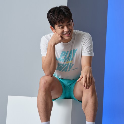 요넥스 남성용 반팔 라운드 티셔츠 219TR005M