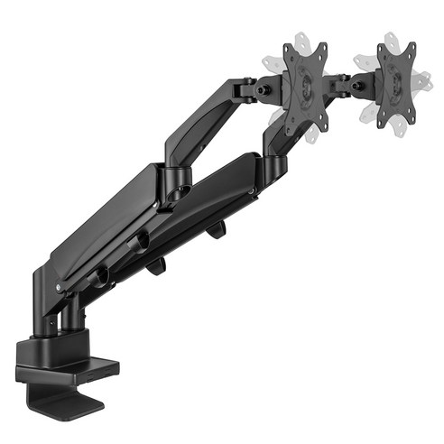 생산성을 높여주는 듀얼 모니터암