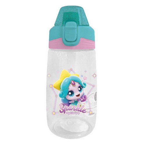 르번 슈팅스타 캐치티니핑 손잡이원터치보틀, 초롱핑, 1개, 500ml