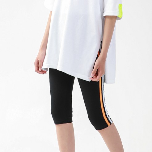 더데일리 쿨배색 레깅스