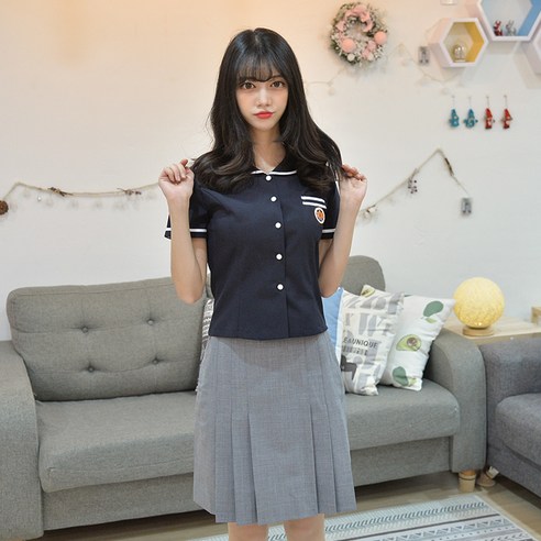 교복몰 프리미엄 앞 세줄 교복 치마