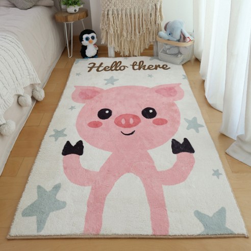 하이 애니멀 러그