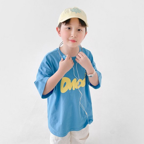 베리클로젯 남아용 키즈 컬러 팝 믹스 어린이 유아 여름 기본 반팔 티셔츠