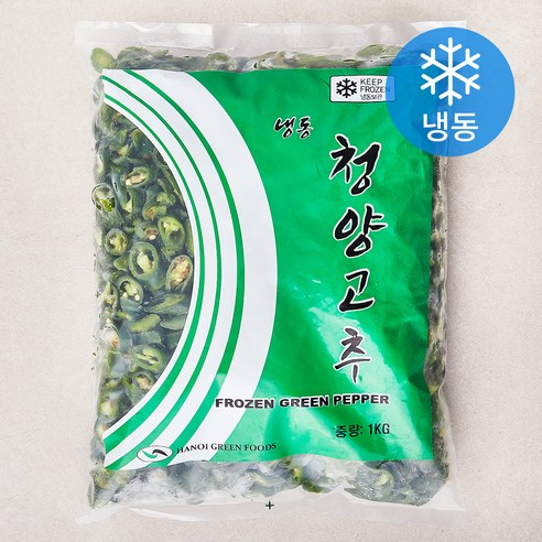 냉동 베트남 청양고추 (냉동), 1kg, 1개