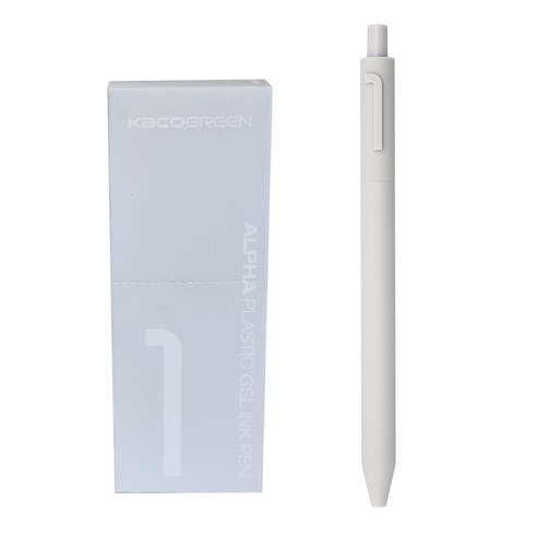 카코 알파 소프트 중성 젤펜 0.5mm, 숫자 1, 10개