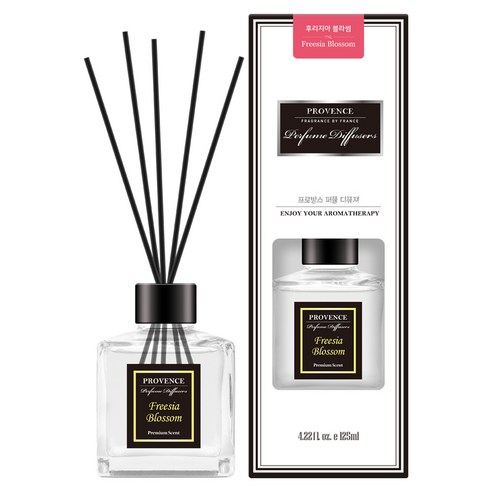 더허브샵 프로방스 퍼퓸 디퓨져 125ml, 프리지아 블라썸(Fressia Blossom)