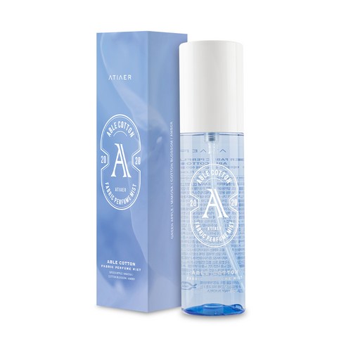 에티에르 섬유탈취제 에이블코튼향 본품, 100ml, 1개, 에이블코튼