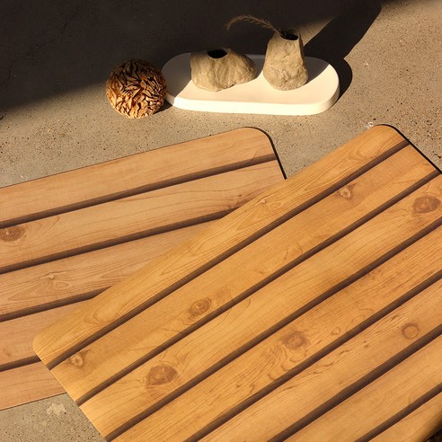 모노니크 빨아쓰는 규조토 발매트, 05 우드 스트라이프
